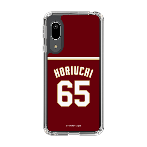 スリムプロテクションケース［ 楽天イーグルス - #65 Horiuchi -ビジター ］
