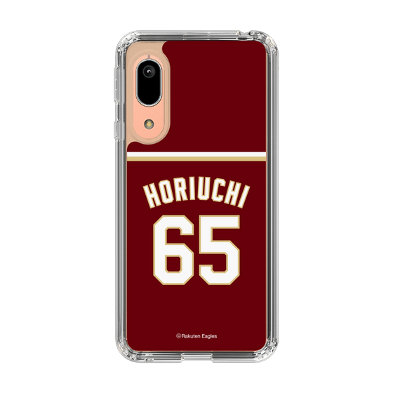 スリムプロテクションケース［ 楽天イーグルス - #65 Horiuchi -ビジター ］