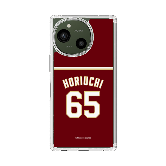 スリムプロテクションケース［ 楽天イーグルス - #65 Horiuchi - ビジター ］