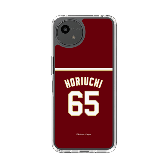 スリムプロテクションケース［ 楽天イーグルス - #65 Horiuchi - ビジター ］