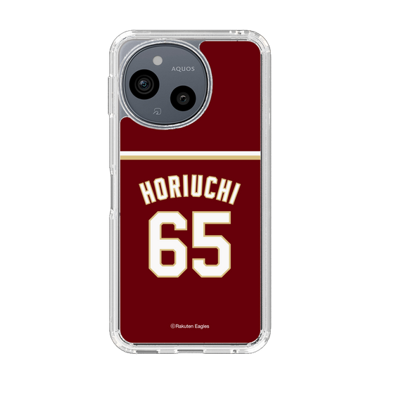 スリムプロテクションケース［ 楽天イーグルス - #65 Horiuchi - ビジター ］