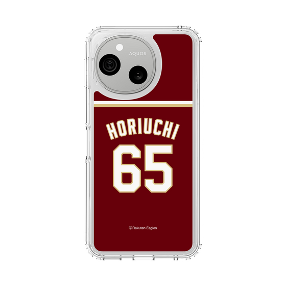 スリムプロテクションケース［ 楽天イーグルス - #65 Horiuchi - ビジター ］