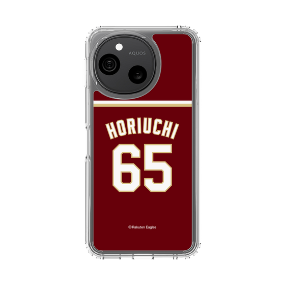 スリムプロテクションケース［ 楽天イーグルス - #65 Horiuchi - ビジター ］