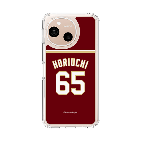 スリムプロテクションケース［ 楽天イーグルス - #65 Horiuchi - ビジター ］