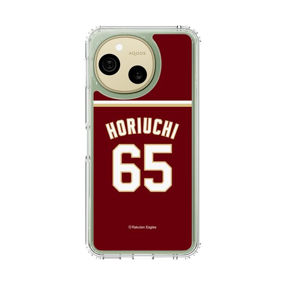 スリムプロテクションケース［ 楽天イーグルス - #65 Horiuchi - ビジター ］