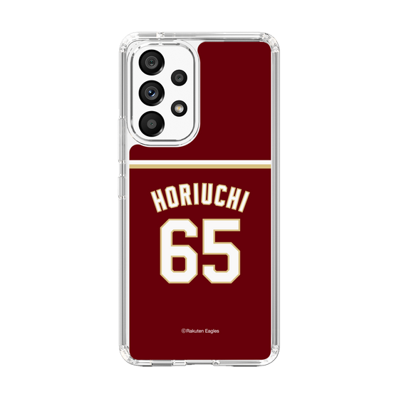 スリムプロテクションケース［ 楽天イーグルス - #65 Horiuchi -ビジター ］