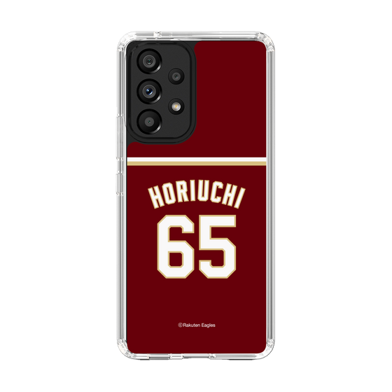 スリムプロテクションケース［ 楽天イーグルス - #65 Horiuchi -ビジター ］