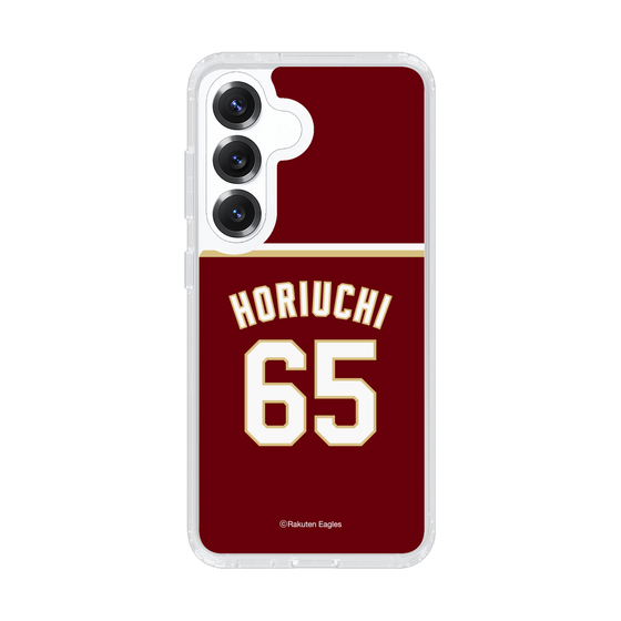 スリムプロテクションケース［ 楽天イーグルス - #65 Horiuchi -ビジター ］