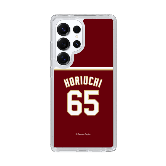 スリムプロテクションケース［ 楽天イーグルス - #65 Horiuchi -ビジター ］