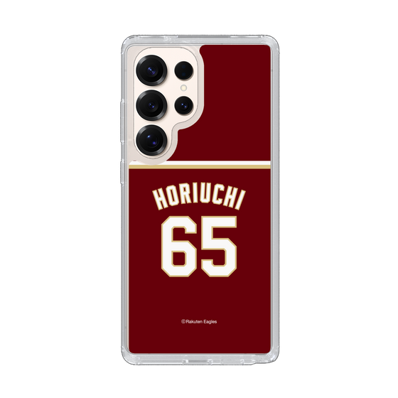 スリムプロテクションケース［ 楽天イーグルス - #65 Horiuchi -ビジター ］