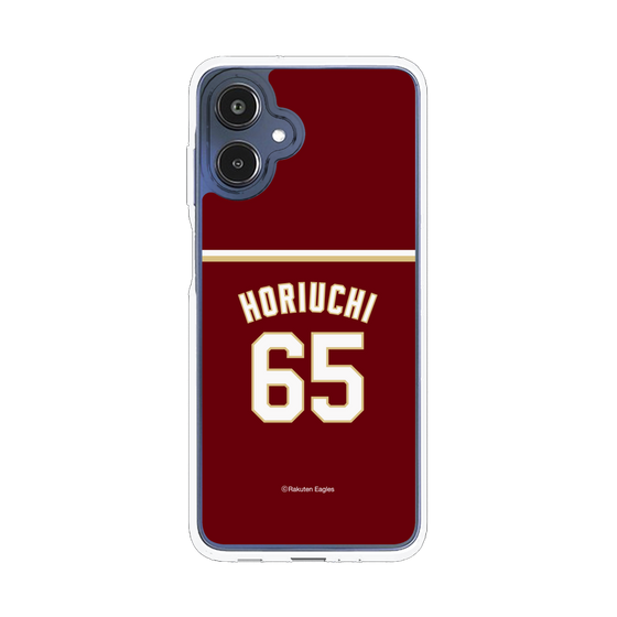 スリムプロテクションケース［ 楽天イーグルス - #65 Horiuchi - ビジター ］