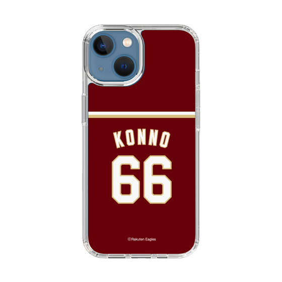 スリムプロテクションケース［ 楽天イーグルス - #66 Konno -ビジター ］