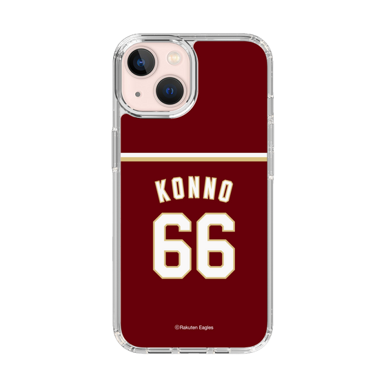 スリムプロテクションケース［ 楽天イーグルス - #66 Konno -ビジター ］