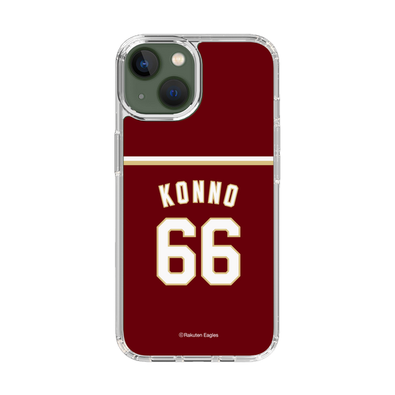 スリムプロテクションケース［ 楽天イーグルス - #66 Konno -ビジター ］