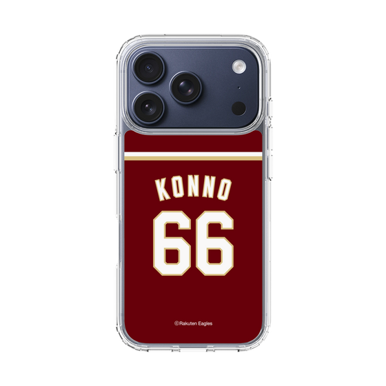 スリムプロテクションケース［ 楽天イーグルス - #66 Konno - ビジター ］