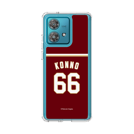 スリムプロテクションケース［ 楽天イーグルス - #66 Konno - ビジター ］