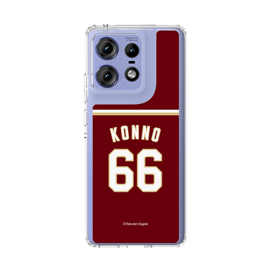 スリムプロテクションケース［ 楽天イーグルス - #66 Konno - ビジター ］