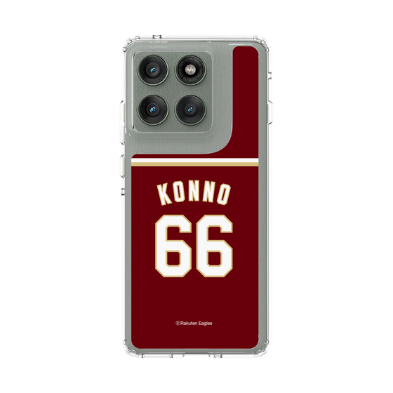 スリムプロテクションケース［ 楽天イーグルス - #66 Konno - ビジター ］