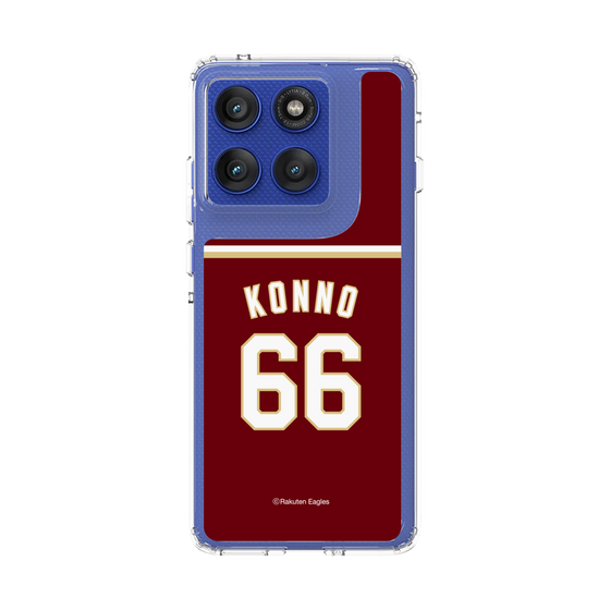 スリムプロテクションケース［ 楽天イーグルス - #66 Konno - ビジター ］