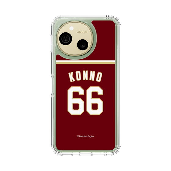 スリムプロテクションケース［ 楽天イーグルス - #66 Konno - ビジター ］