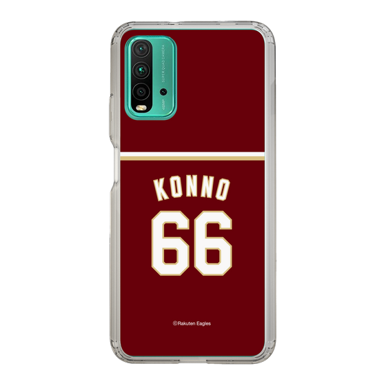 スリムプロテクションケース［ 楽天イーグルス - #66 Konno -ビジター ］