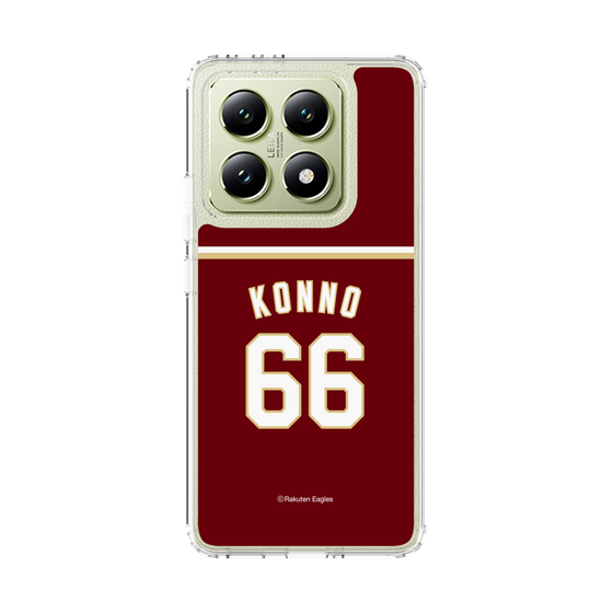 スリムプロテクションケース［ 楽天イーグルス - #66 Konno - ビジター ］
