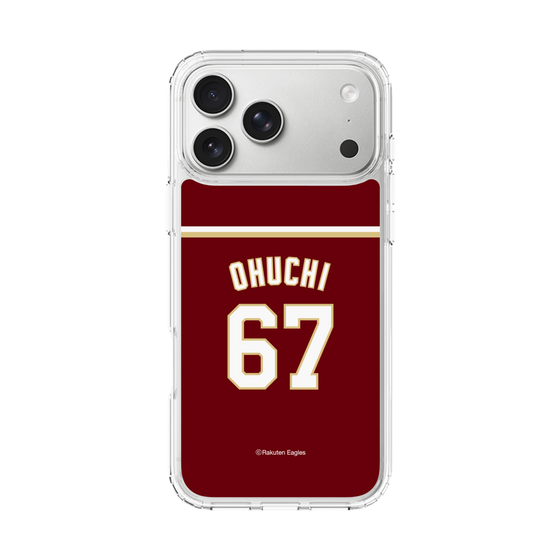 スリムプロテクションケース［ 楽天イーグルス - #67 Ohuchi - ビジター ］