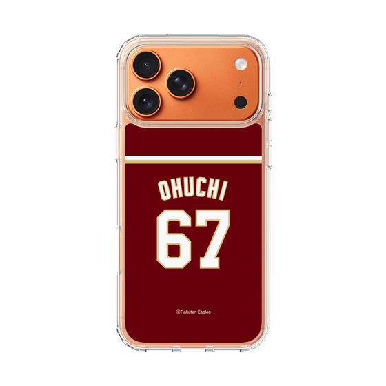 スリムプロテクションケース［ 楽天イーグルス - #67 Ohuchi - ビジター ］