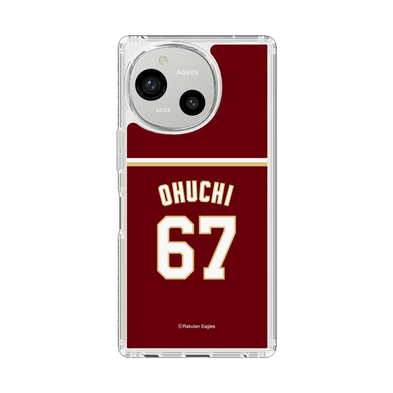 スリムプロテクションケース［ 楽天イーグルス - #67 Ohuchi - ビジター ］