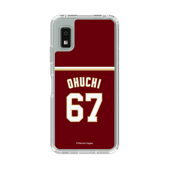 スリムプロテクションケース［ 楽天イーグルス - #67 Ohuchi - ビジター ］