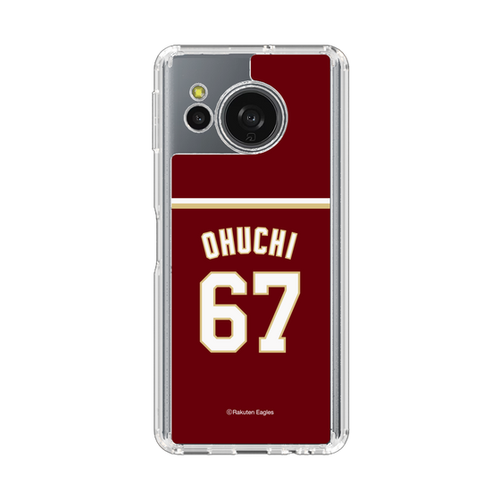 スリムプロテクションケース［ 楽天イーグルス - #67 Ohuchi - ビジター ］
