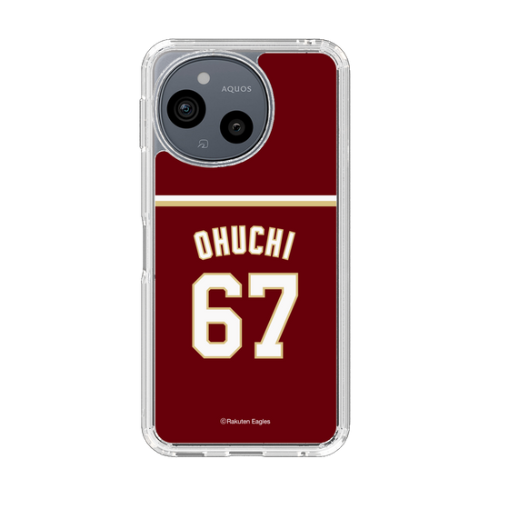 スリムプロテクションケース［ 楽天イーグルス - #67 Ohuchi - ビジター ］