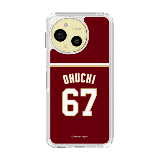 スリムプロテクションケース［ 楽天イーグルス - #67 Ohuchi - ビジター ］