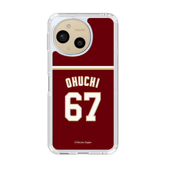 スリムプロテクションケース［ 楽天イーグルス - #67 Ohuchi - ビジター ］
