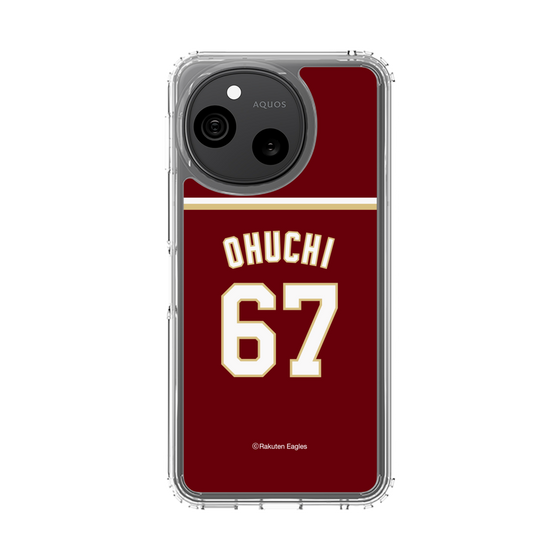スリムプロテクションケース［ 楽天イーグルス - #67 Ohuchi - ビジター ］
