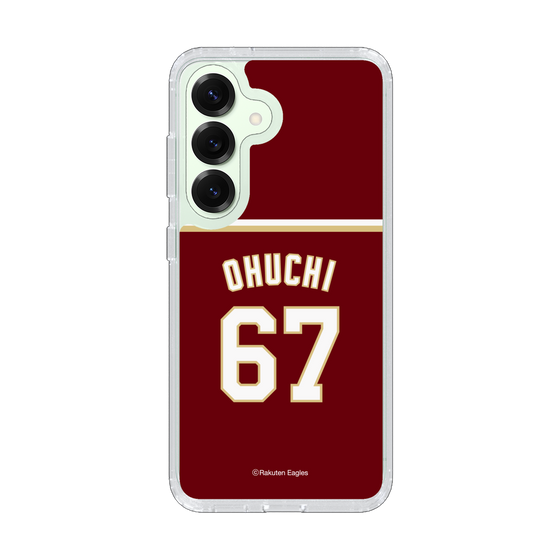 スリムプロテクションケース［ 楽天イーグルス - #67 Ohuchi -ビジター ］