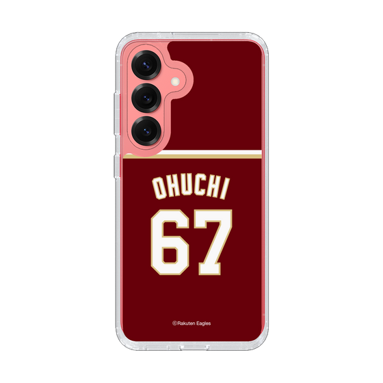 スリムプロテクションケース［ 楽天イーグルス - #67 Ohuchi -ビジター ］