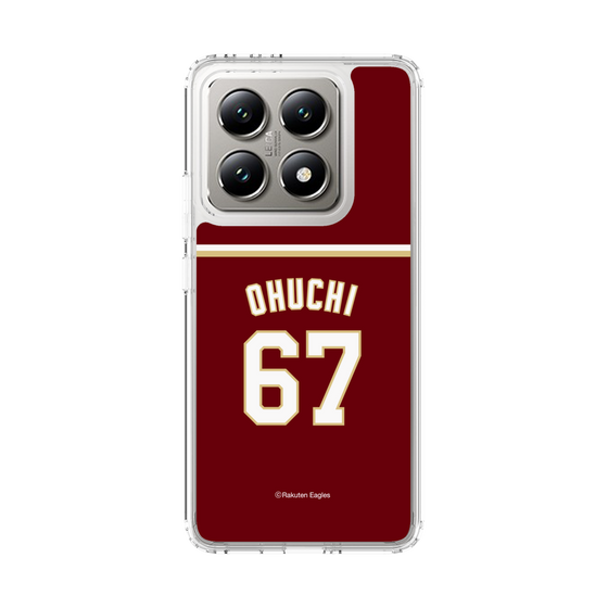 スリムプロテクションケース［ 楽天イーグルス - #67 Ohuchi - ビジター ］