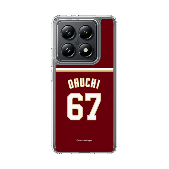 スリムプロテクションケース［ 楽天イーグルス - #67 Ohuchi - ビジター ］