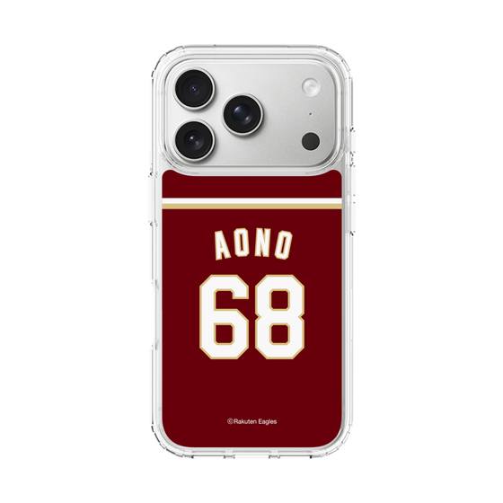 スリムプロテクションケース［ 楽天イーグルス - #68 Aono - ビジター ］