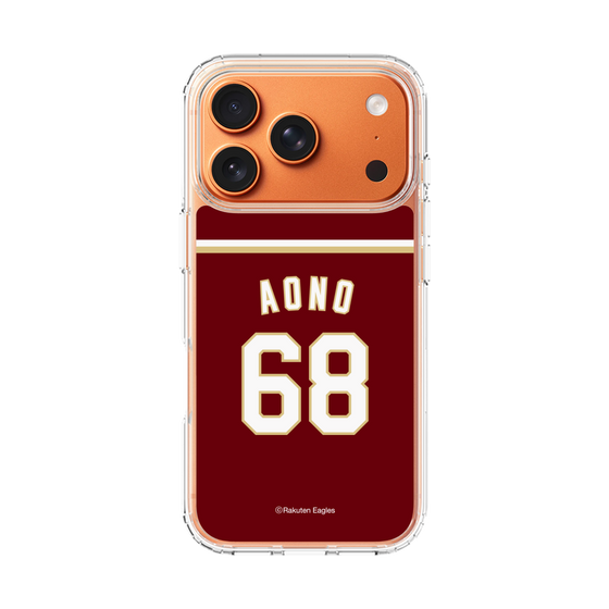 スリムプロテクションケース［ 楽天イーグルス - #68 Aono - ビジター ］