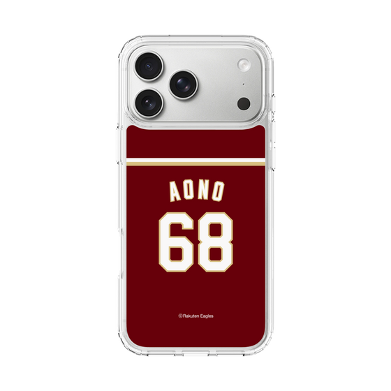 スリムプロテクションケース［ 楽天イーグルス - #68 Aono - ビジター ］