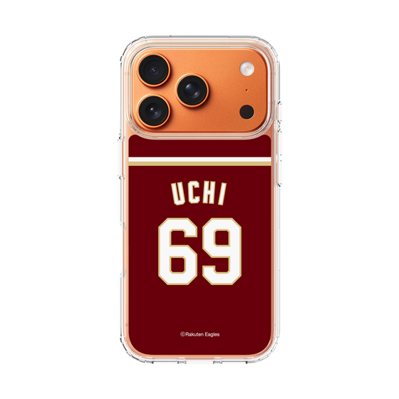 スリムプロテクションケース［ 楽天イーグルス - #69 Uchi - ビジター ］