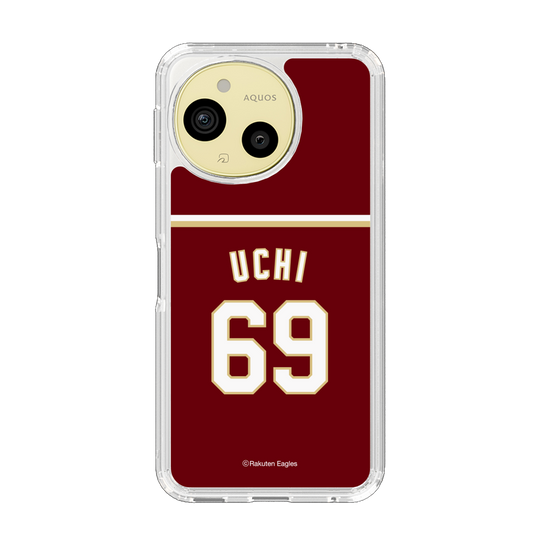スリムプロテクションケース［ 楽天イーグルス - #69 Uchi - ビジター ］