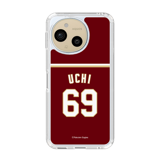 スリムプロテクションケース［ 楽天イーグルス - #69 Uchi - ビジター ］