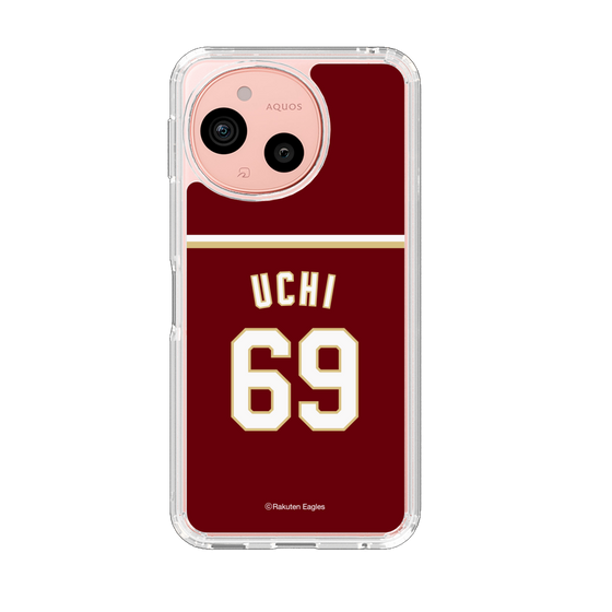 スリムプロテクションケース［ 楽天イーグルス - #69 Uchi - ビジター ］