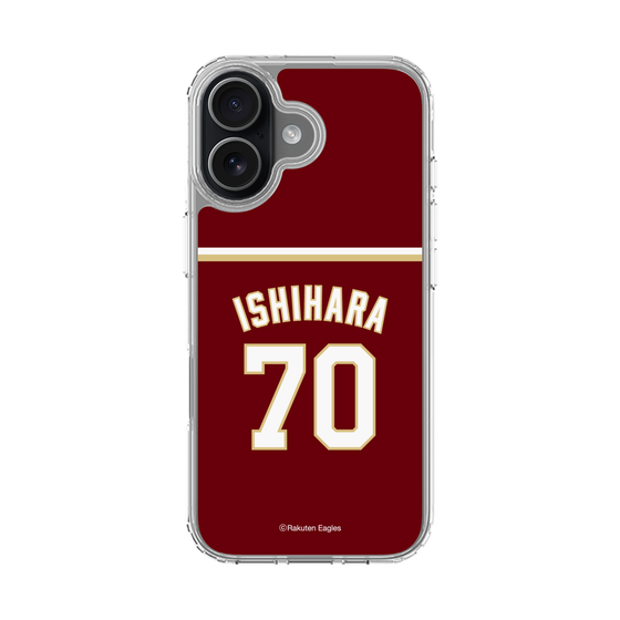 スリムプロテクションケース［ 楽天イーグルス - #70 Ishihara - ビジター ］