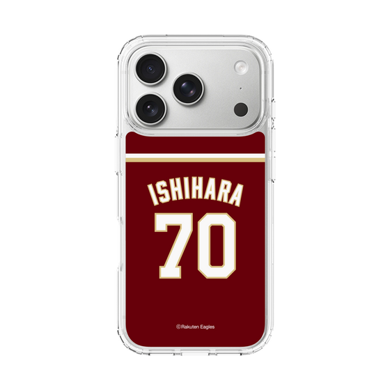 スリムプロテクションケース［ 楽天イーグルス - #70 Ishihara - ビジター ］