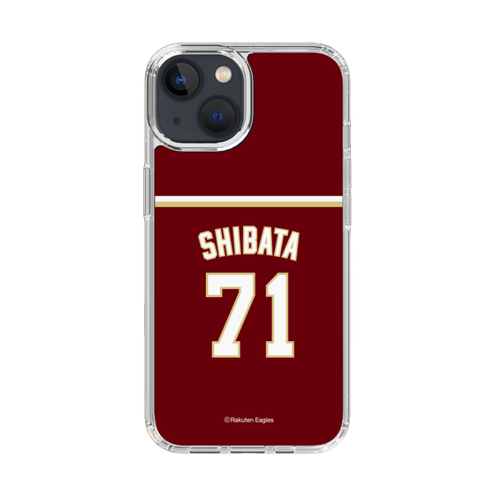 スリムプロテクションケース［ 楽天イーグルス - #71 Shibata -ビジター ］