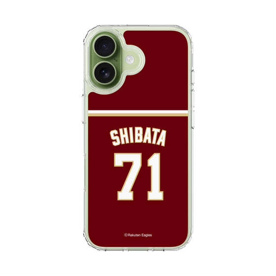スリムプロテクションケース［ 楽天イーグルス - #71 Shibata - ビジター ］